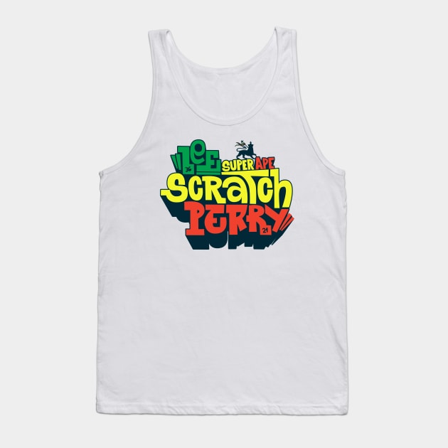 Super Ape Unleashed: The Lee Scratch Perry Legend! Tank Top by Boogosh